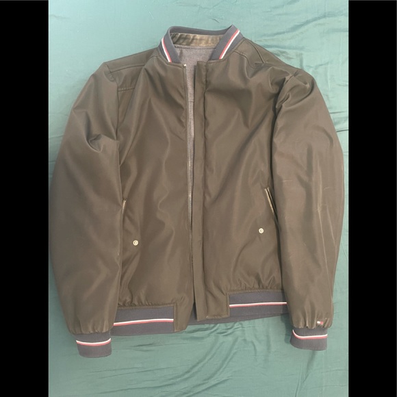 Double faced Tommy bomber jacket - Picture 1 of 2